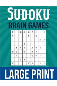 Sudoku Brain Games Large Print
