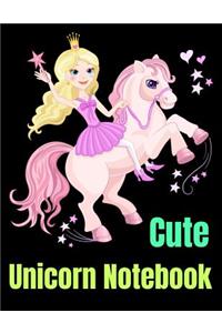 Cute Unicorn Notebook