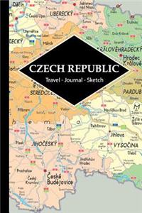 Czech Republic Travel Journal: Write and Sketch Your Czech Republic Travels, Adventures and Memories