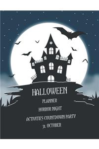 Halloween Horror Night Party Planner