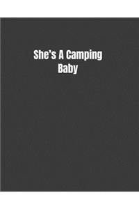 She's A Camping Baby