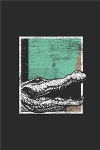 Crocodile Abstract Square