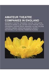 Amateur Theatre Companies in England