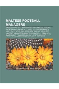 Maltese Football Managers