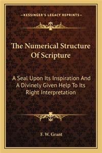 Numerical Structure of Scripture