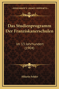 Das Studienprogramm Der Franziskanerschulen