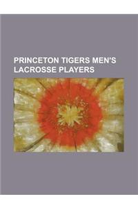 Princeton Tigers Men's Lacrosse Players