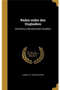 Reden Wider Den Unglauben