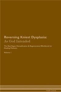 Reversing Kniest Dysplasia: As God Intended the Raw Vegan Plant-Based Detoxification & Regeneration Workbook for Healing Patients. Volume 1