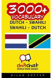 3000+ Dutch - Swahili Swahili - Dutch Vocabulary