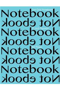 Dot Grid Notebook 1/2 Inch Squares 160 pages
