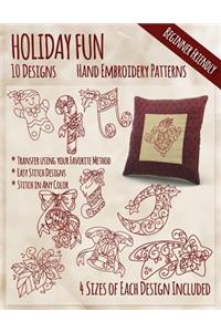 Holiday Fun Hand Embroidery Patterns