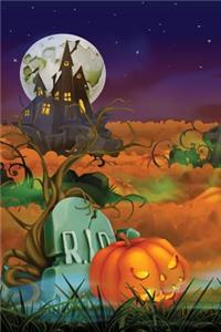 Tombstone Jack-O-Lantern Notebook