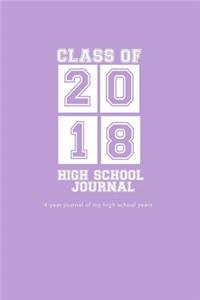 High School Journal - Class of 2018