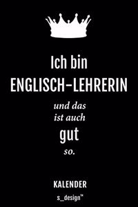 Kalender für Englisch-Lehrer / Englisch-Lehrerin