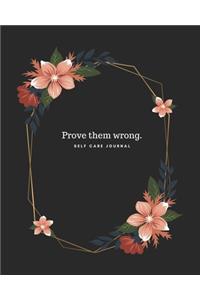 Prove them wrong