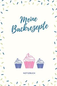 Meine Backrezepte Notizbuch