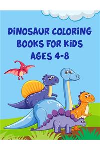 Dinosaur Coloring Books For Kids Ages 4-8