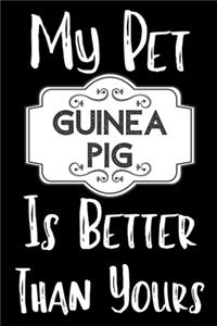 My Pet Guinea PIg Is Better Than Yours