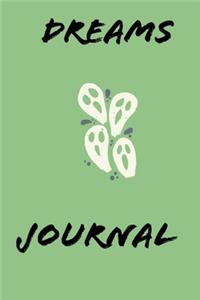 DREAMS journal for writing down your dreams 6×9 in 120 pages