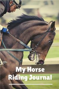 My Horse Riding Journal