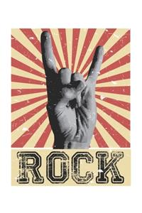 Vintage Rock Concert Band Poster Distressed