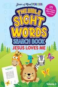 Bible Sight Words Search Book: Jesus Loves Me