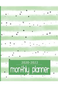 2020-2022 Monthly Planner