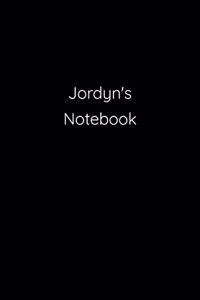 Jordyn's Notebook