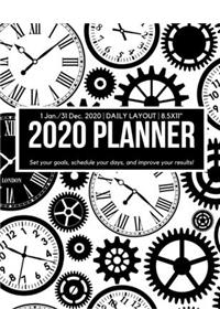 2020 Time Management Daily Planner