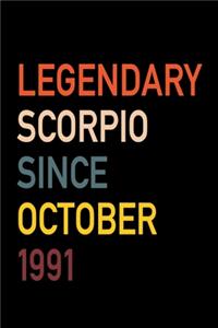 Legendary Scorpio Since October 1991