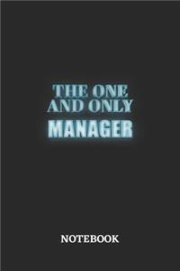 The One And Only Manager Notebook