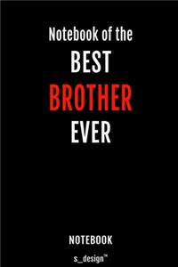 Notebook for Brothers / Brother