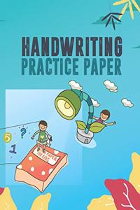 Handwriting Practice Paper for Kids. Kindergarten Workbook. Beginner to Tracing ABC Letters A-Z. Alphabet Handwriting Practice workbook for kids