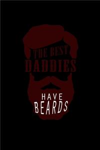 The Best Daddies Have Beards: Food Journal - Track Your Meals - Eat Clean And Fit - Breakfast Lunch Diner Snacks - Time Items Serving Cals Sugar Protein Fiber Carbs Fat - 110 Pag