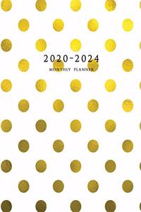 2020-2024 Monthly Planner