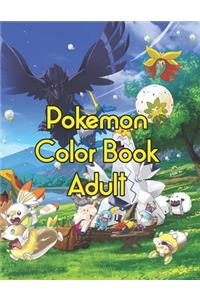 Pokemon Color Book Adult