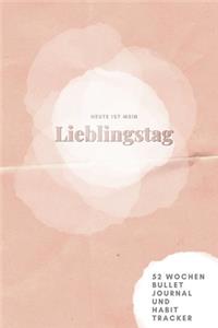 Heute ist mein Lieblingstag - 52 Wochen Bullet Journal & Habit Tracker