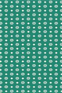 Classic Dots Diamonds Pattern Design Journal