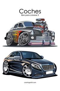 Coches libro para colorear 3