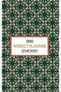 2019 12 Month Weekly Planner