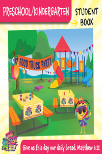 Vacation Bible School (Vbs) Food Truck Party Preschool/Kindergarten Student Book (Pkg of 6)