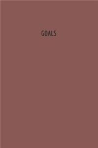 Goals Journal