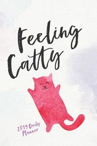 2019 Daily Planner; Feeling Catty