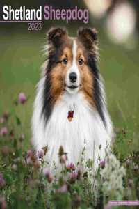 Shetland Sheepdog 2023 Wall Calendar