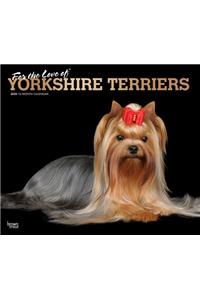 Yorkshire Terriers, for the Love of 2020 Deluxe Foil