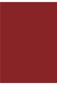 Burgundy Giant 7 X 10 Sketchbook