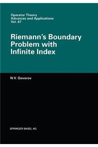 Riemann's Boundary Problem with Infinite Index