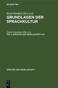 Grundlagen Der Sprachkultur. Teil 2