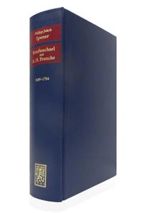 Briefwechsel mit August Hermann Francke 1689-1704